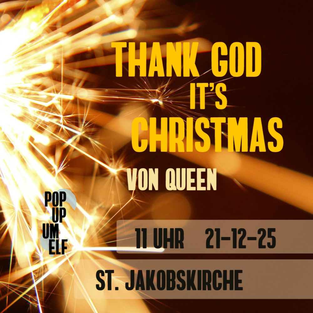 PopUp um Elf - Der Gottesdienst zum Auftauchen am 21.12.2025 in St. Jakob