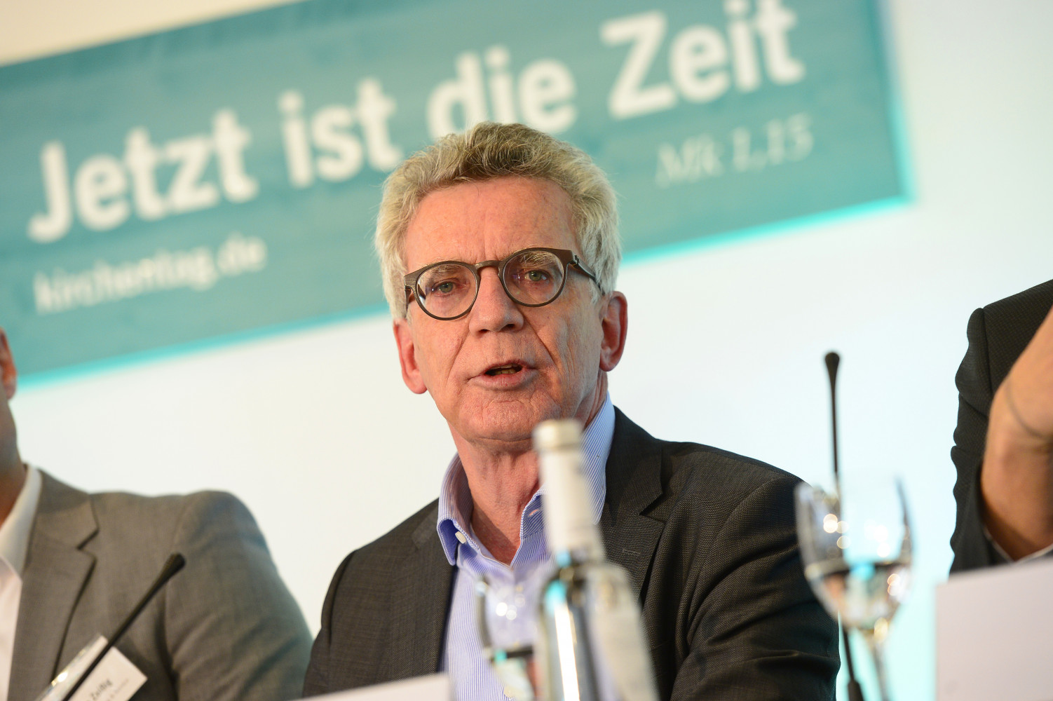 Kirchentagspräsident Dr. Thomas de Maizière / Foto Anestis Aslanidis