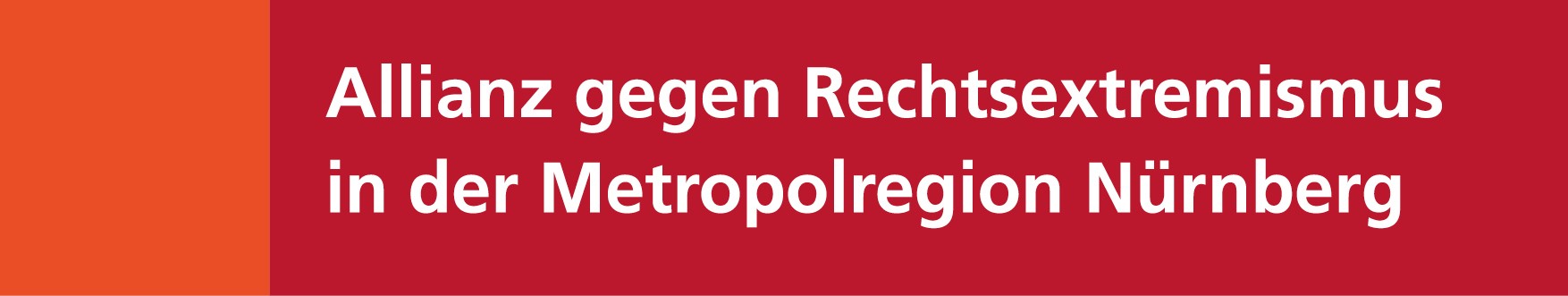 Logo Allianz gegen Rechtsextremismus in der Metropolregion Nürnberg