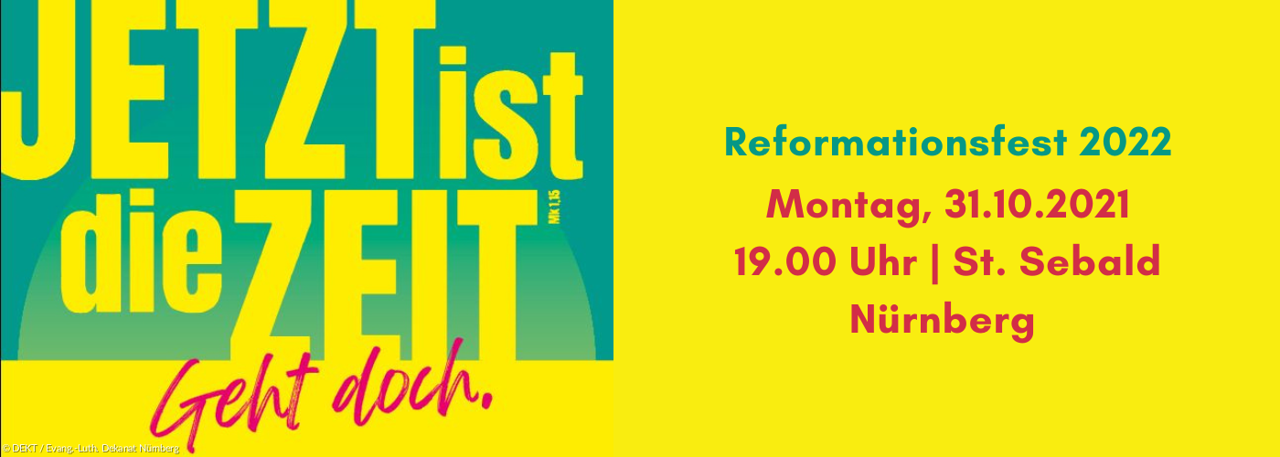 Reformationsfest am 31.10.2022