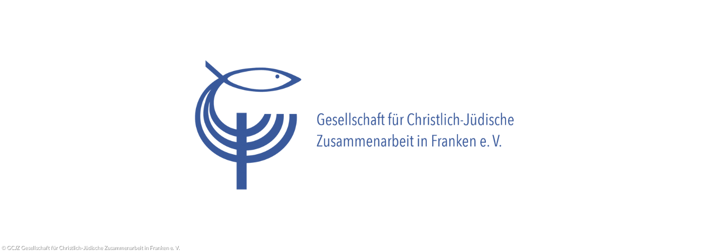 Logo GCJZ Gesellschaft für Christlich-Jüdische Zusammenarbeit in Franken e. V.