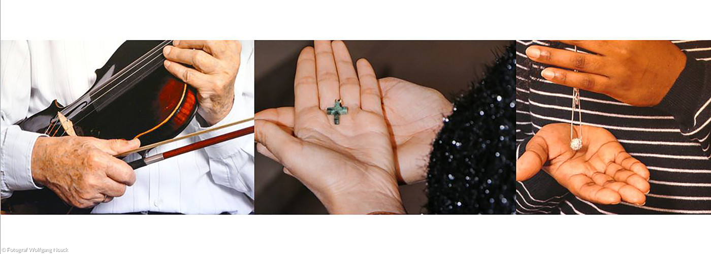 Bildausschnitte der Ausstellung "Sehnsucht Heimat"