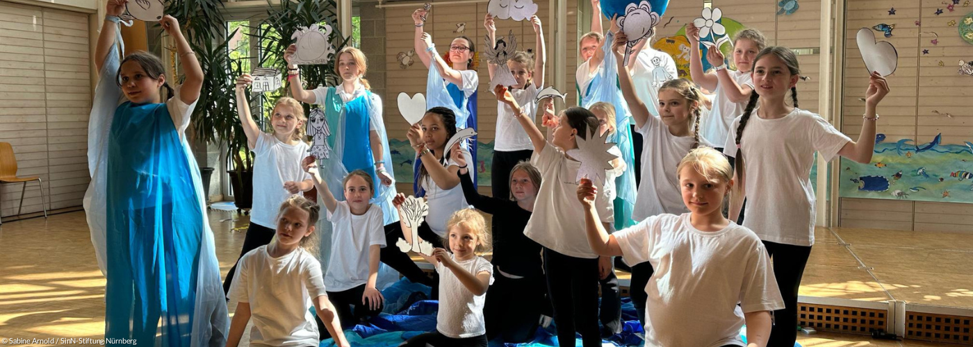 Osterferienworkshop der SinN-Stiftung Nürnberg für Kinder