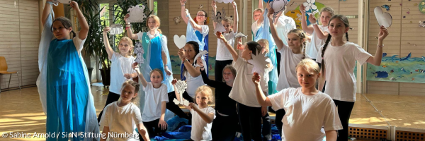 Osterferienworkshop der SinN-Stiftung Nürnberg für Kinder