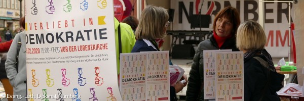 Verliebt in Demokratie - Dekanat solidarisch