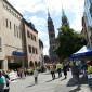 Demonstration vor der Karstadtfiliale bei St. Lorenz am 30. Juni 2020